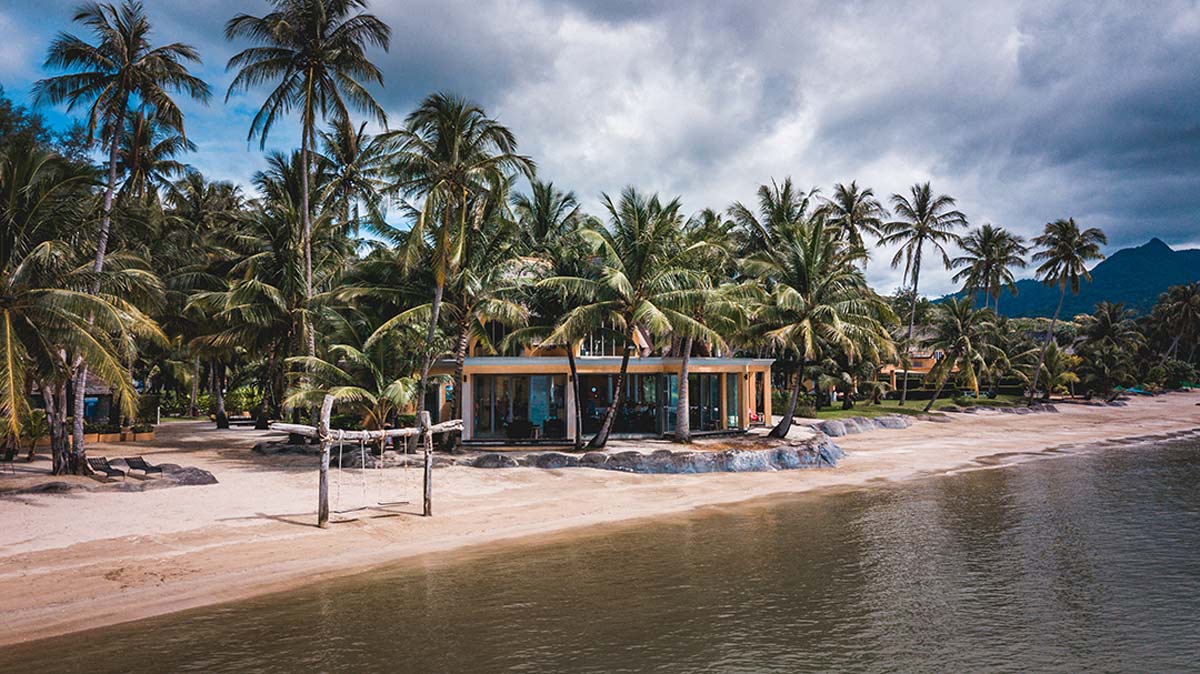 Villas on the beach in Koh Chang